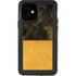 Black and Gold Split Marble iPhone 12 Waterproof Case