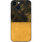 Black and Gold Split Marble iPhone 13 Mini Skin