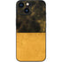 Black and Gold Split Marble iPhone 13 Mini Skin