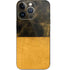 Black and Gold Split Marble iPhone 13 Pro Skin