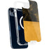 Black and Gold Split Marble iPhone 14 Plus MagSafe Case