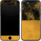 Black and Gold Split Marble iPhone 8 Skin
