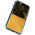 Black and Gold Split Marble iPhone SE (2nd & 3rd Gen) Clear Case