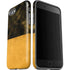 Black and Gold Split Marble iPhone SE (2nd & 3rd Gen) Pro Case