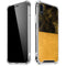 Black and Gold Split Marble iPhone XR Clear Case