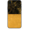 Black and Gold Split Marble iPhone XR Skin