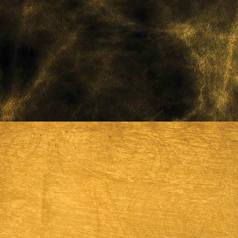 Black and Gold Split Marble iPhone XR Skin