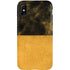 Black and Gold Split Marble iPhone XS Pro Case