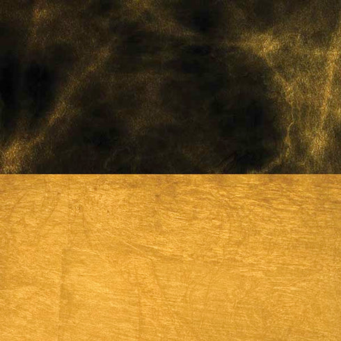 Black and Gold Split Marble iPhone XS Skin