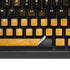 Black and Gold Split Marble K95 RGB PLATINUM Mechanical Gaming Keyboard Skin