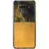 Black and Gold Split Marble LG K51/Q51 Clear Case