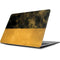 Black and Gold Split Marble Apple MacBook Skin