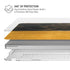 Black and Gold Split Marble MacBook Air 13in M1 (2021) Case plus Skin