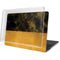 Black and Gold Split Marble MacBook Pro 15in (2016-19) Case plus Skin