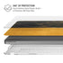Black and Gold Split Marble MacBook Pro 16in (2021-25) Case plus Skin