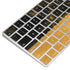 Black and Gold Split Marble Magic Keyboard Skin