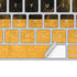 Black and Gold Split Marble Magic Keyboard Skin