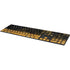 Black and Gold Split Marble Magic Keyboard with Numeric Keypad Skin