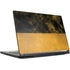 Black and Gold Split Marble MSI GS65 Stealth Laptop Skin