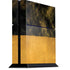 Black and Gold Split Marble PS4 Console Skin