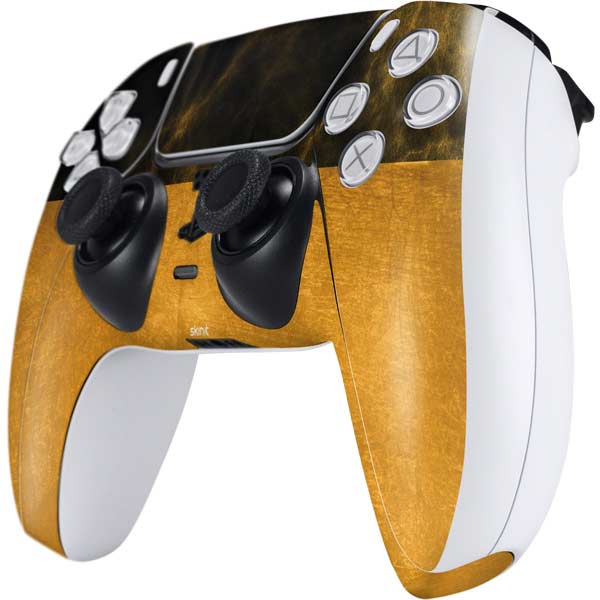 Black and Gold Split Marble Sony PlayStation Skin – Skinit
