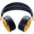 Black and Gold Split Marble PULSE 3D Wireless Headset for PS5 Skin
