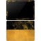 Black and Gold Split Marble Surface Go Skin