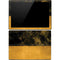 Black and Gold Split Marble Surface Pro 4 Skin
