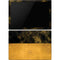 Black and Gold Split Marble Surface Pro 6 Skin