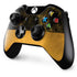 Black and Gold Split Marble Xbox One Controller Skin