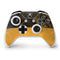 Black and Gold Split Marble Xbox One S Controller Skin