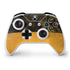 Black and Gold Split Marble Xbox One S Controller Skin