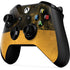 Black and Gold Split Marble Xbox One X Controller Skin