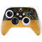 Black and Gold Split Marble Xbox Series S Controller Skin