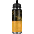 Black and Gold Split Marble YETI Rambler 26oz Bottle Skin