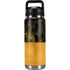 Black and Gold Split Marble YETI Rambler 26oz Bottle Skin
