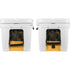 Black and Gold Split Marble YETI Tundra 35 Hard Cooler Skin