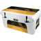 Black and Gold Split Marble YETI Tundra 65 Hard Cooler Skin