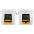Black and Gold Split Marble YETI Tundra 65 Hard Cooler Skin