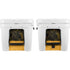 Black and Gold Split Marble YETI Tundra 75 Hard Cooler Skin