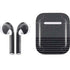 Black and Grey Stripes Apple AirPods Skin