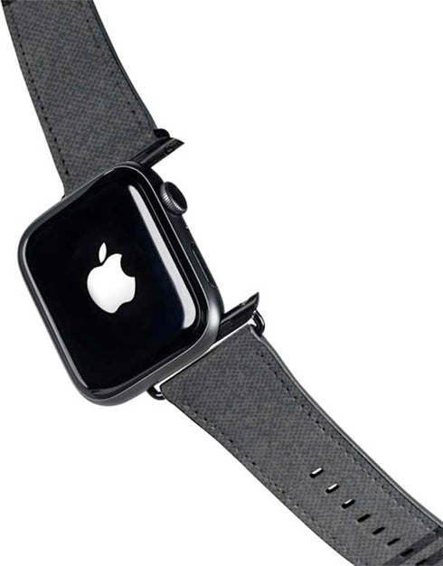Black and Grey Stripes Apple Watch Band 42-44mm
