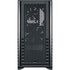 Black and Grey Stripes Corsair 4000D Tempered Glass Mid-Tower ATX Case Skin
