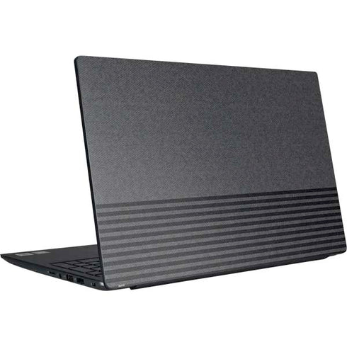 Black and Grey Stripes Dell Vostro Skin