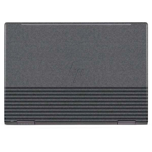 Black and Grey Stripes HP Envy Skin