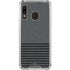 Black and Grey Stripes Galaxy A30 Clear Case