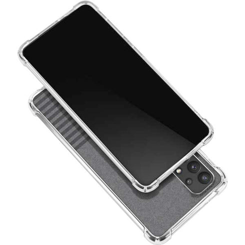 Black and Grey Stripes Galaxy A32 5G Clear Case