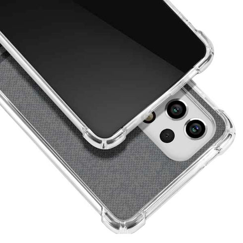 Black and Grey Stripes Galaxy A53 5G Clear Case