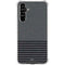 Black and Grey Stripes Galaxy A54 5G Clear Case