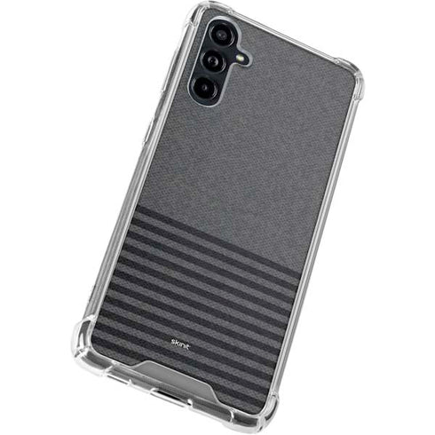 Black and Grey Stripes Galaxy A54 5G Clear Case